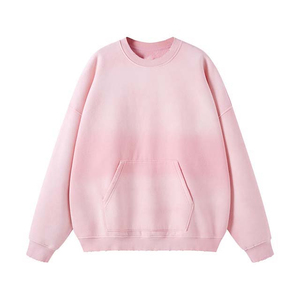 Sudadera Unisex Extra Grande de Felpa 100% Algodón para Hombre, Forrada para Invierno, Cuello Redondo, Estilo Urbano, con Logotipo Personalizado y Bolsillos Tipo Canguro - Product Image 5