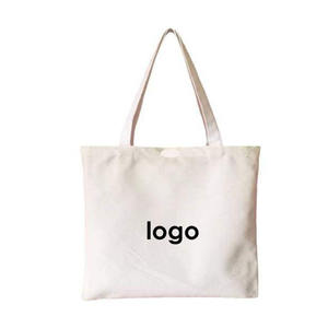 Sac fourre-tout en toile de coton recyclable imprimé sur mesure avec logo - Sac de courses réutilisable - Product Image 3