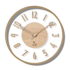 Horloge murale de fabrication indienne pour la décoration intérieure, mouvement silencieux sans tic-tac, fonctionne sur piles, grand affichage, disponible à la vente - Product Image 6