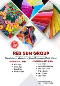 ผู้ผลิตและผู้ส่งออกสีอะซิดเรด 92 ฟล็อกซีน บี เรดซัน ไดย์เคม ผู้จัดจำหน่ายสีในอินเดีย - Product Image 4