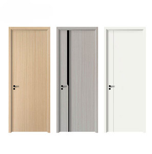 Puertas Precolgadas Modernas de WPC y PVC, Resistentes al Agua, Anti-Termitas y Anti-Moho, para Apartamentos, Dormitorios, Baños, Lavanderías y Almacenes - Product Image 6