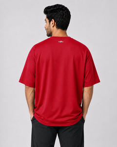 T-shirt compact pour homme, 100 % coton, toile épaisse, col rond, respirant, séchage rapide, écologique, décontracté - Product Image 2