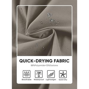 Pantalones Cortos Deportivos Personalizados para Hombre de 7 Pulgadas, de Secado Rápido, Impermeables, para Gimnasio, Cintura Elástica, Transpirables, con Diseño Dividido, Talla XXS, con Logotipo - Product Image 3