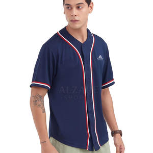 Camiseta de Béisbol Clásica, Diseño Único y Moderno, Transpirable, 100% Poliéster, Precio al por Mayor - Product Image 3