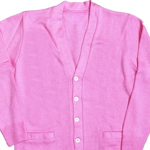 Women's Custom Knit Plus Size Breathable V-neck Casual <b>Cardigan</b> <b>Sweater</b> Autumn Winter College and sorority Style - Product Image 2