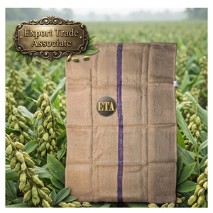 Sac en jute de 600 000 milligrammes par sac, format réduit, 0,9398 m x 0,5715 m, 6x8 HD, ourlé à la bouche, OHDS, pour transport aérien - Product Image 1