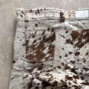 Best Selling Top Quality <b>Men</b> Cowhide Leather <b>Shorts</b> Custom Made Plain Design <b>Lightweight</b> Regular Wear <b>Men</b> Cowhide Leather <b>Shorts</b> - Product Image 6