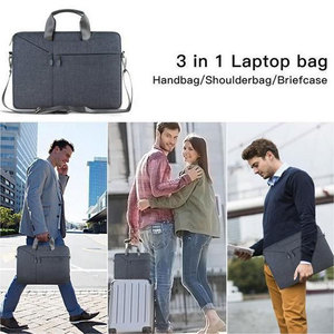 Maletín Unisex al por Mayor, de Alta Calidad, de Cuero, con Cierre, Bandolera, Bolso de Mano para Oficina, Porta Laptop - Product Image 6