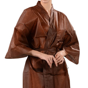 Peignoir de Salon de Coiffure en Gros, Robe Kimono, Uniforme Client Spa - Product Image 2
