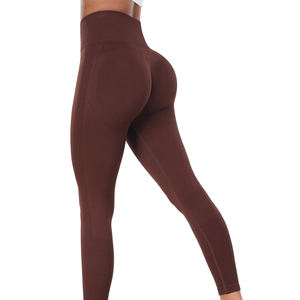 Leggings Deportivos de Cintura Alta de Alta Calidad en Oferta, Ropa Deportiva para Mujer, Ropa de Fitness, Leggings de Yoga con Cintura Elástica - Product Image 4