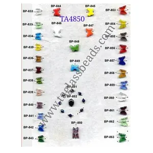 버터 플라이 유리 구슬 팔찌 만들기 보석 만들기 용품 보석 느슨한 램프 워크 색상 저렴한 가격 배송 준비