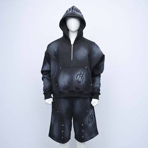 Survêtement personnalisé OEM/ODM 2026 avec logo pour hommes – Ensemble sweat-shirt et pantalon de sport de haute qualité pour hommes – Tenue décontractée d'hiver pour hommes - Product Image 6