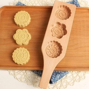 Wood <b>cake</b> <b>mold</b> high quality baking supplies cookie embosser wooden <b>molds</b> for biscuits mooncakes - Product Image 6