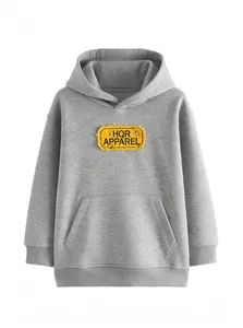 High Quality Custom Embossed <b>White</b> Blank <b>Men's</b> 100% Cotton <b>Fleece</b> Pocket Regular Fit Pullover Hoodie Anti-Shrink 450g - Product Image 6