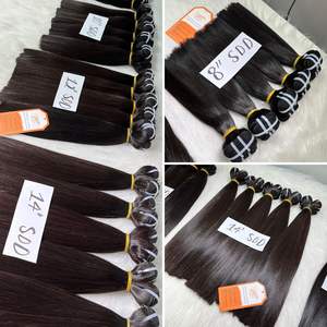 Precio al por mayor Cabello crudo vietnamita Calidad superior Hueso Extensiones de cabello liso Longitud larga Muchos estándares - Product Image 3