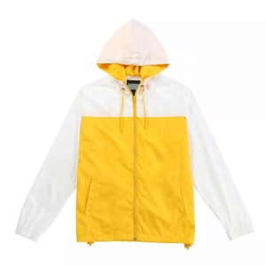 Chaqueta Impermeable Transpirable con Capucha y Cierre Frontal Personalizado, Chaqueta Anorak para la Temporada de Verano, Tallas Grandes - Product Image 1