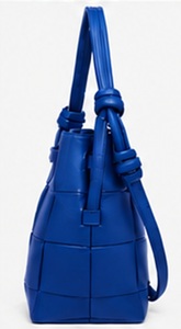 Sac seau pour femme Gravs en cuir véritable avec cordon de serrage, mignon, moderne, doux, tendance, bandoulière réglable, léger, grande capacité - Product Image 2