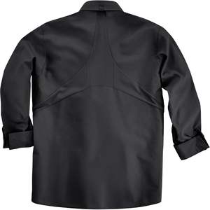 Chemise de travail Mimix à manches longues pour homme, grande taille/longue taille, combinaison de couleurs noir et rouge - Product Image 1