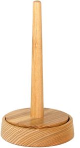 Soporte Redondo Portátil Ecológico de Madera para Hilos, Soporte de Moda con Doble Eje para Hilar, Tejer y Ganchillo - Product Image 2