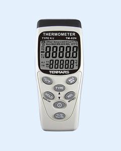Thermomètre numérique professionnel à double canal Tenmars TM-82N |   Thermomètre à thermocouple de type K/J haute précision (OEM) - Product Image 4