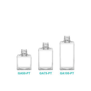 ขวด PETG สีขาวทรงสี่เหลี่ยมผืนผ้า ขนาด 50 มล.-300 มล. สำหรับแชมพู พร้อมฝา PP และหัวปั๊ม (รุ่น GA-PT) - Product Image 4
