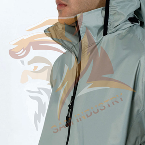 Hot Selling Wholesale <b>Lightweight</b> Windproof Formal Winter <b>Men</b> Hooded Outdoor Activities Custom Front Logo Windbreaker <b>Jacket</b> - Product Image 6