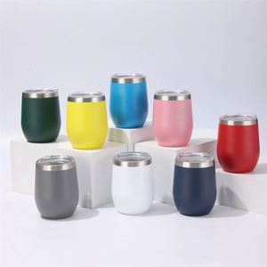 Vasos Térmicos de Acero Inoxidable sin Tallo de 12 oz con Logotipo Personalizado, Tazas de Viaje de Doble Pared con Aislamiento al Vacío, Vasos para Vino para Grabado Láser - Product Image 4