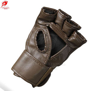Guantes Profesionales de MMA con Dedos Descubiertos para Entrenamiento y Sparring, con Soporte para Muñeca, para Artes Marciales y Ejercicios de Fitness - Product Image 2