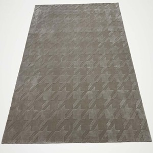 Alfombra Contemporánea Tejida a Mano, Gris con Relieve, Alfombra Suave Antideslizante para Sala de Estar, Dormitorio, Oficina, Hotel, Decoración - Product Image 2