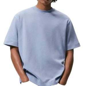 Camisetas de Hombre Nuevas, Elegantes, Modernas y Transpirables, Camisetas de Cuello Redondo con Hombros Caídos para Hombre, Tejido Cómodo - Product Image 3