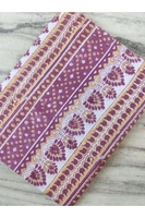 Tissu en coton léger, respirant et écologique de haute qualité, imprimé à la main en Inde, pour la confection de robes et les textiles de maison