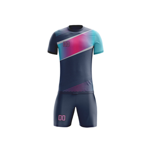 Uniforme de Fútbol Personalizado al por Mayor, 100% Poliéster Sublimado, Manga Corta, Traje de Fútbol para Hombre, Ropa de Fútbol de Invierno - Product Image 1