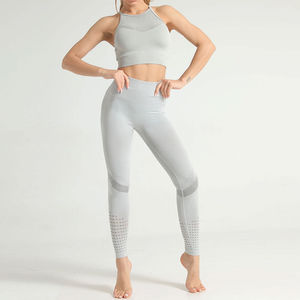 Conjunto de Yoga para Mujer OEM Hecho a Medida, Novedad 2025, Shorts de Cintura Alta Sólidos, Spandex/Nylon Ligero, Logotipo Personalizado - Product Image 3