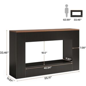 โต๊ะโซฟาทรงยาวแคบ โต๊ะคอนโซลทางเข้า - Product Image 3