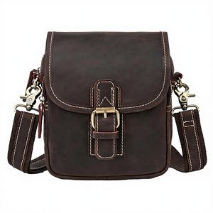 Horsekraft Office Men's Genuine <b>Leather</b> Stone Vintage Fashion Business Sport Large Capacity Lightweight <b>Laptop</b> Messenger - Product Image 4