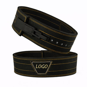 Heavy Duty Leather Lever Weightlifting <b>Belt</b> <b>Powerlifting</b> Gym Training Strength Support <b>Belt</b> Adjustable Fitness Workout <b>Belt</b> - Product Image 3
