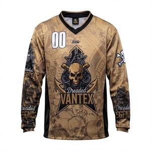เสื้อทีมแบบสั่งทำพิเศษสำหรับการพิมพ์ลายแบบ Sublimation ระบายอากาศได้ดี บุตาข่าย แขนยาว ชุดยูนิฟอร์มทีม OEM ชุดกีฬา VANTEX SPORTS - Product Image 1