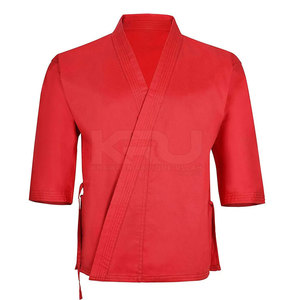 New Arrival Traditional Men Karate Uniform 100% Cotton 240g Breathable Regular Fit Practice Training Competitions Seamless - Product Image 3