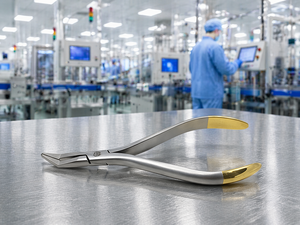 Pinzas de Ortodoncia Weingart con Punta TC de Carburo de Tungsteno para Sujetar Alambres, de Acero Inoxidable Quirúrgico, ISO OEM, Manuales - Product Image 2