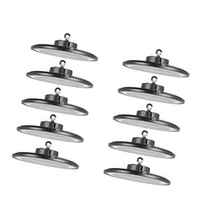 Lot de 10 UFO certifiés ETL 150W pour éclairage LED High Bay 5000K 21000LM Super Lumineux IP65 Étanche Large Plage de Tension 100-277V - Product Image 1