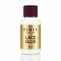 PINIX Colle pour perruques en dentelle 30ml, sans résidus, imperméable, pour une ligne de cheveux invisible et une adhérence parfaite, pour salon et usage domestique, adhésif frontal, OEM en gros