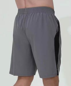 Pantalones Cortos Deportivos de Secado Rápido para Hombre, Transpirables, de Poliéster y Elastano, Casuales, de Cintura Media, con Bolsillos Laterales y Cordón Ajustable, Sólidos - Product Image 4