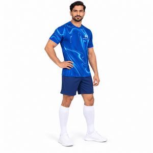 Camiseta de Fútbol Sublimada Personalizada de Alta Calidad, 100% Poliéster, Diseño Personalizado, Uniforme de Fútbol para Equipos, Servicio OEM para Clubes, Venta al Por Mayor - Product Image 2