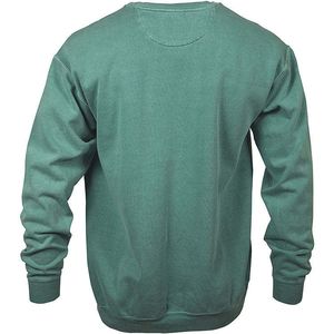 เสื้อสเวตเชิ้ตคอกลมผู้ชาย สีพื้น ผ้าฝ้ายฟลีซ ทนทาน มีกระเป๋า ทรงปกติ สวมใส่สบายๆ สำหรับฤดูใบไม้ร่วง - Product Image 2