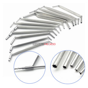 Guía de brocas ortopédicas de doble cabezal, funda guía de broca puntiaguda para perforación ósea quirúrgica de precisión - Product Image 2