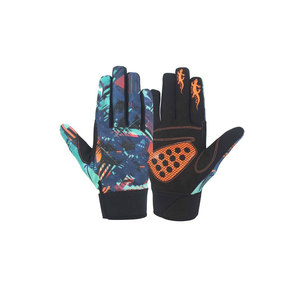 Guantes de Motocicleta de Cuero Completos, Duraderos y de Diseño Personalizado al por Mayor, Cómodos para Motocross, Deportes al Aire Libre y Ciclismo - Product Image 1