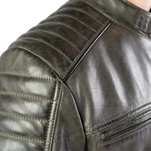 Chaquetas de Cuero Sintético para Hombre, Estilo Motociclista, Resistentes al Viento, Tejido de PU, ¡No Necesitas Nada Más! - Product Image 1