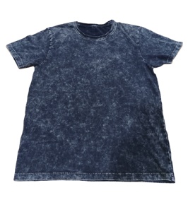 เสื้อยืดย้อมผ้าสไตล์วินเทจสำหรับผู้ชายเสื้อโอเวอร์ไซส์ตัวใหญ่พิเศษฟอกสีอ่อนแบบ100% 220 - Product Image 6