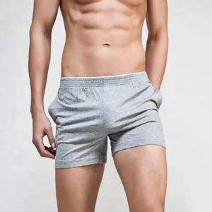 Adjustable Regular Size Customized <b>Men's</b> High-Rise Knitted Boxer <b>Underwear</b> Breathable Quick Dry Comfortable Cotton/<b>Bamboo</b> - Product Image 3