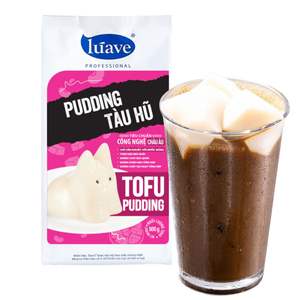 Poudre de dessert au tofu de soja lisse – Mélange instantané pour pudding, idéal pour les bubble tea, les cafés et les restaurants - Product Image 1
